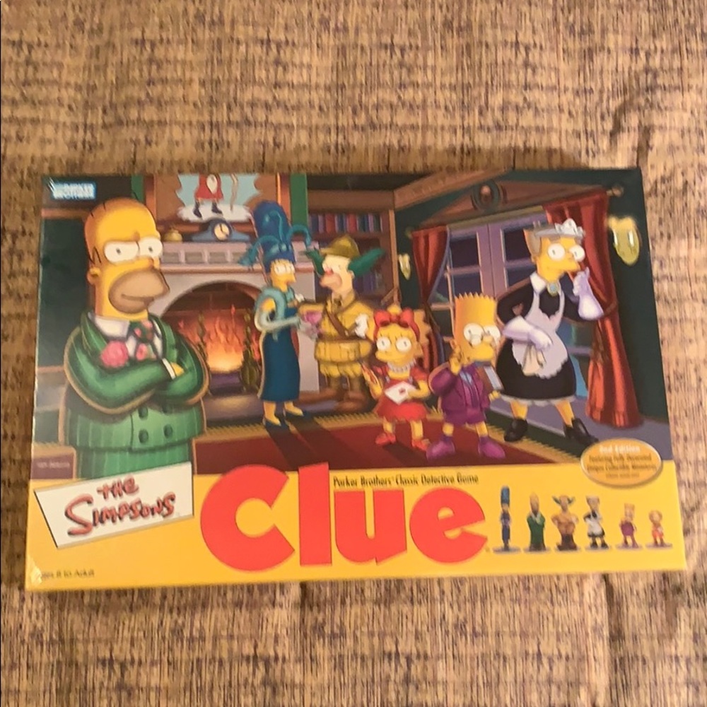 Simpson’s clue game